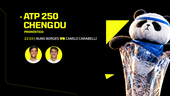 Nuno Borges vs Camilo Ugo Carabelli: previa, horario y estadísticas del debut en Chengdu 🎾🔥