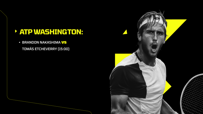 ¡Se pica el cemento! Pronóstico ATP Washington: Etcheverry vs. Nakashima