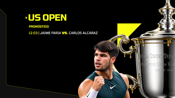 Jaime Faria vs Carlos Alcaraz: hora, previa y estadísticas del duelo por el US Open 2026 🎾